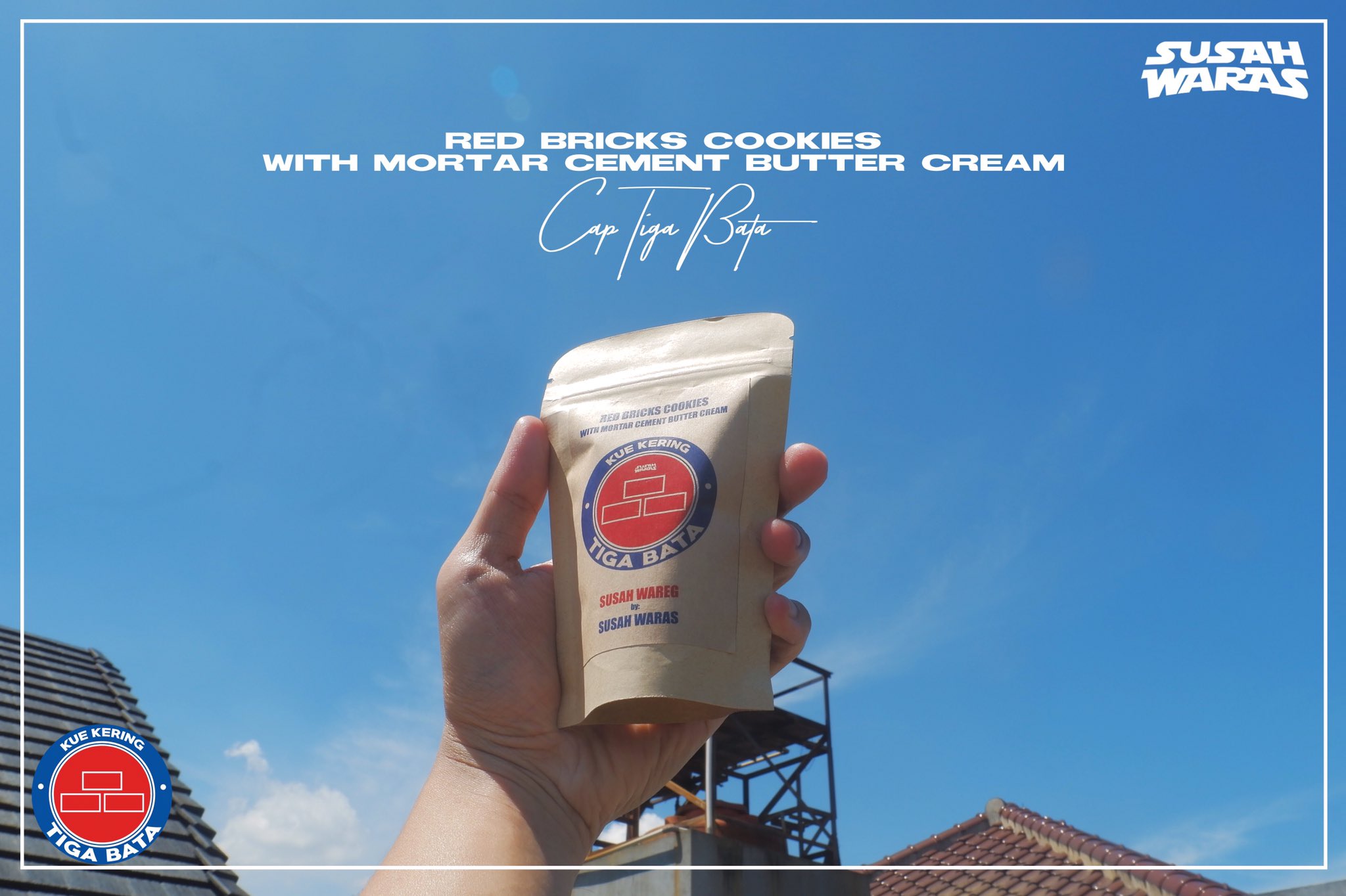 Kue unik berbentuk bahan bangunan bikin melotot